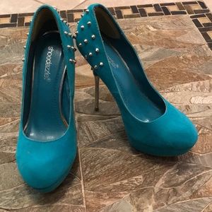 Turquoise Stilettos